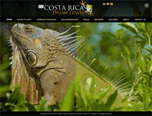 Tablet Screenshot of dreamtravelcostarica.com